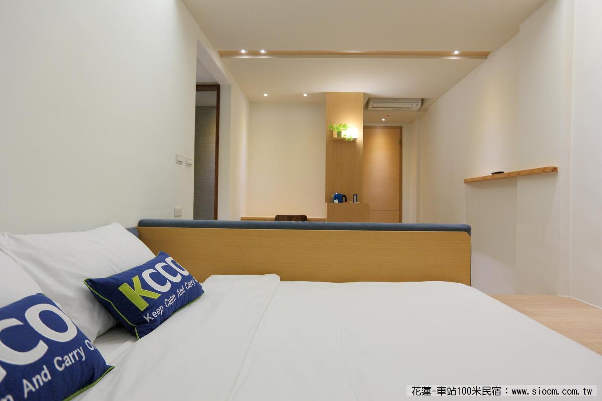 車站100M民宿丨電梯附停車場 Hualien Kamer foto