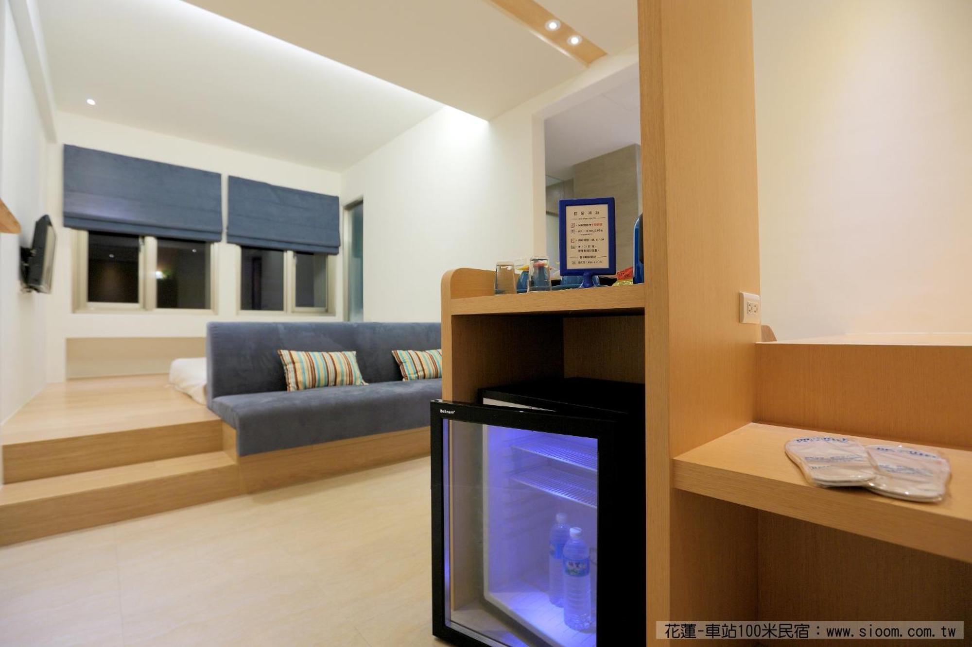 車站100M民宿丨電梯附停車場 Hualien Kamer foto